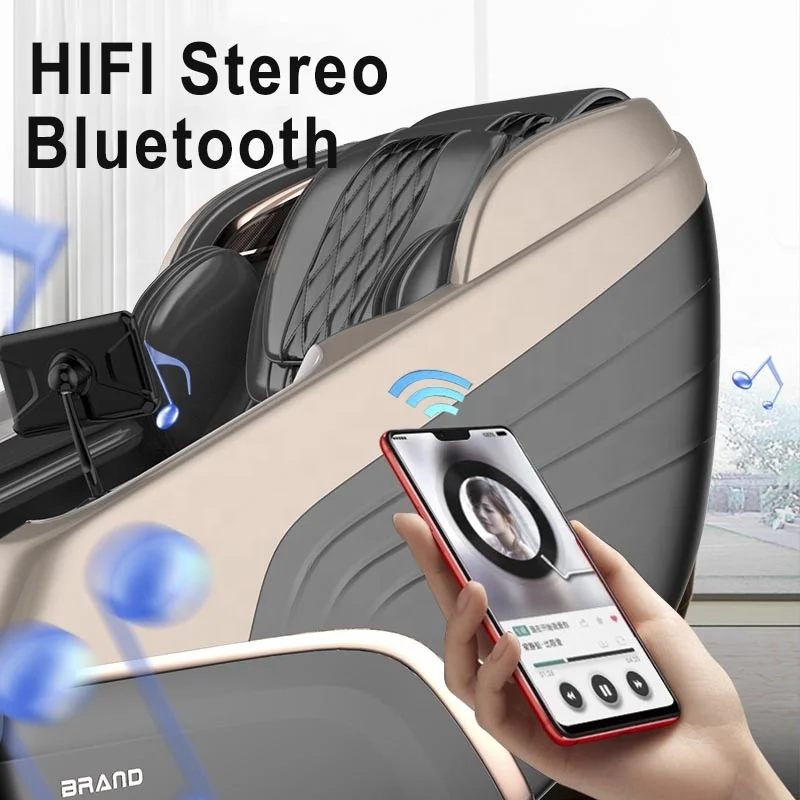 2022 New Design 4D Factory Supply Electric Zero Gravity Full Body Massager Chair with OEM&ODM Manufacturer Wholesale