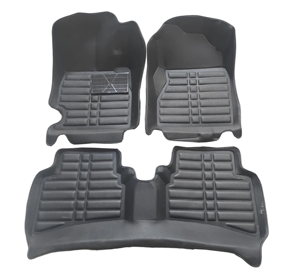 Best-selling wholesale car floor carpet Car foot mats for all-weather right-hand drive custom non-slip waterproof luxury 5d