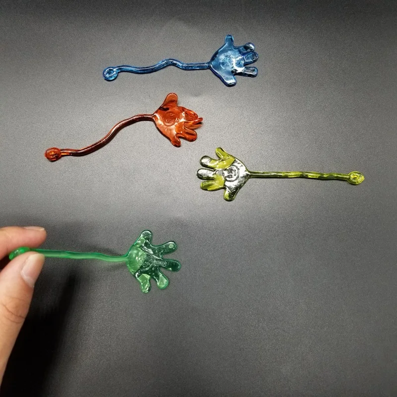 Promotional Gifts TPR Plastic Mini Sticky Hand Yoyo Toy For Kids Novelty Toys Sticky Hand
