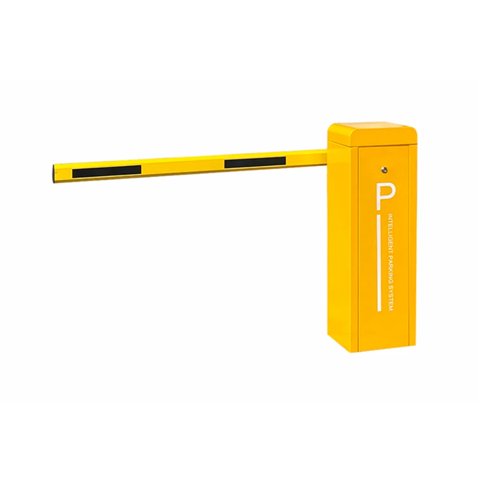 LED Traffic Barrier Gate 24V DC Brushless Motor Intelligent Parking Barrier Gate Support APP Control,Ticket Box LPR System