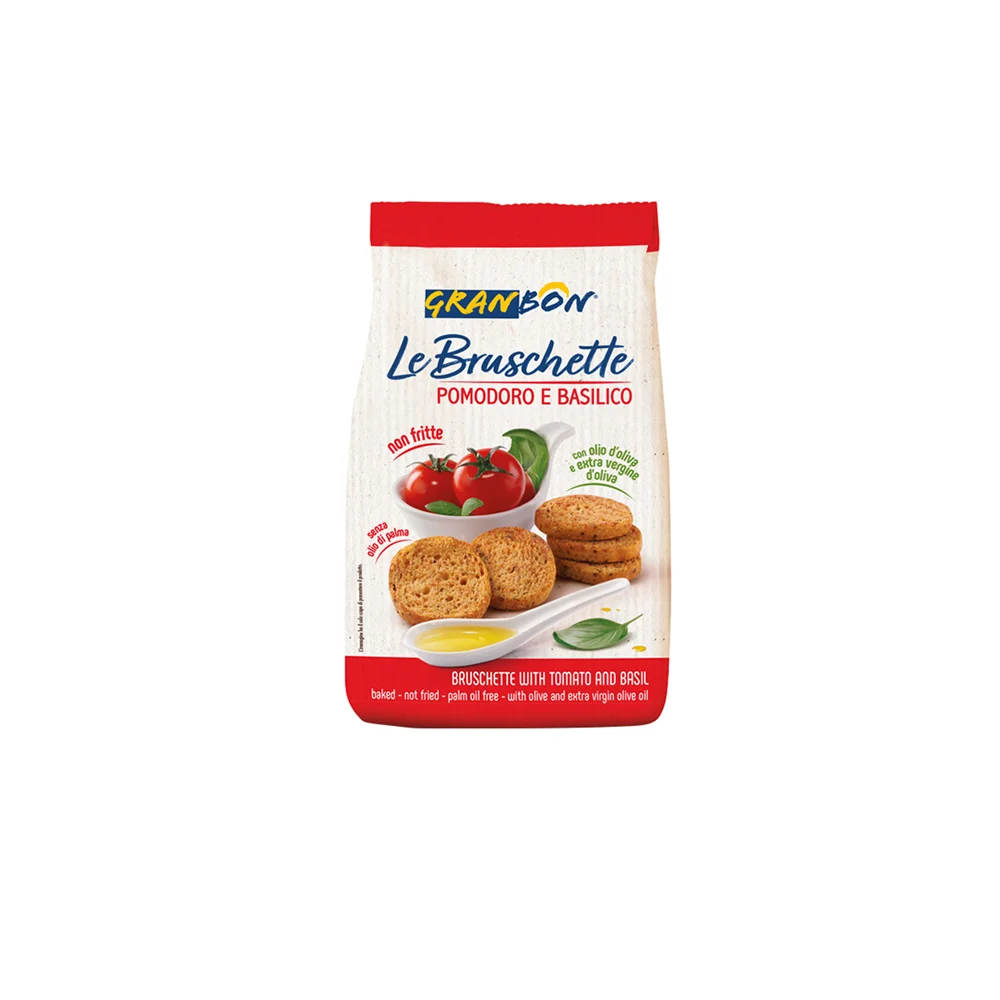Reliable Italian Brand Crispy And Delicious Toasted Bread Bruschetta Healthy Savoury Wheat Snacks