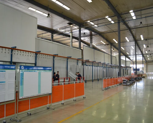 
Steel profile powder coating line automatic powder coating line system 