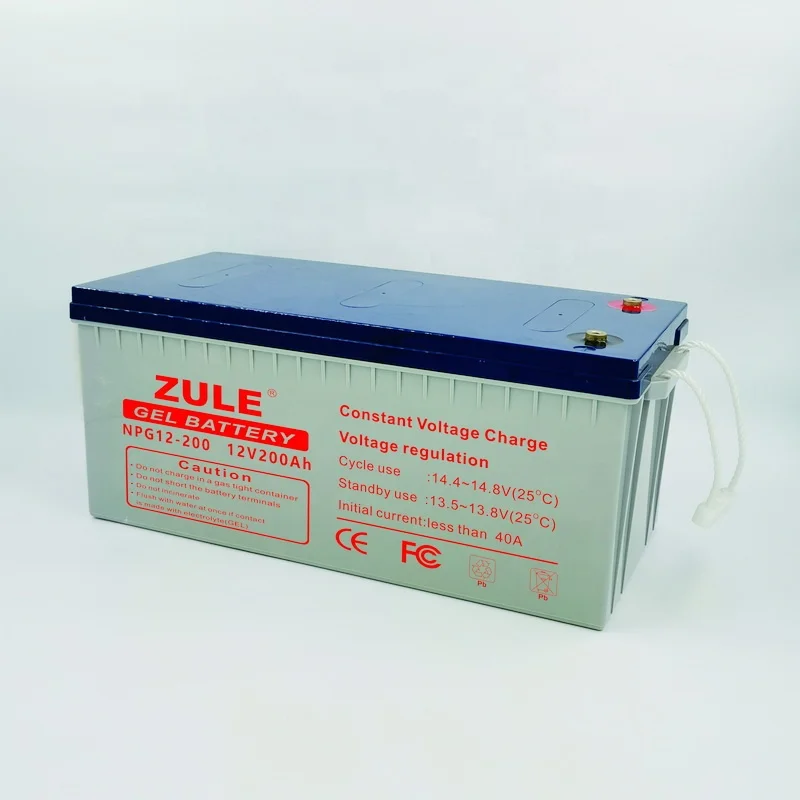 Solar Battery 48v 200ah Gel Battery 12v 200ah Solar Panels With Battery And Inverter For Solar Energy System