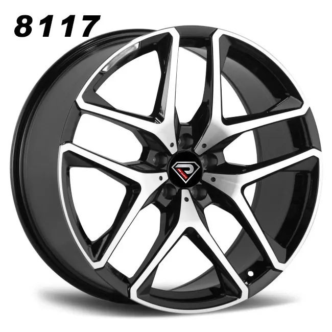REP 8117 GLS 63 design gunmetal machined face high quality double five spoke 5 stud via jwl alloy wheels