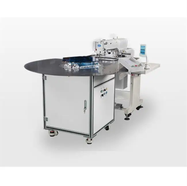6101 Automatic electronic programmable pattern sewing machine with rotating and clip device