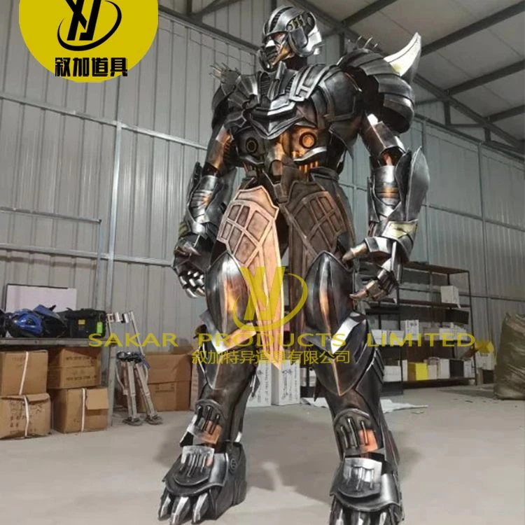 Wearable and audible multi-color function giant transformer bumble bees cosplay robot suit robot mascot costume for sale