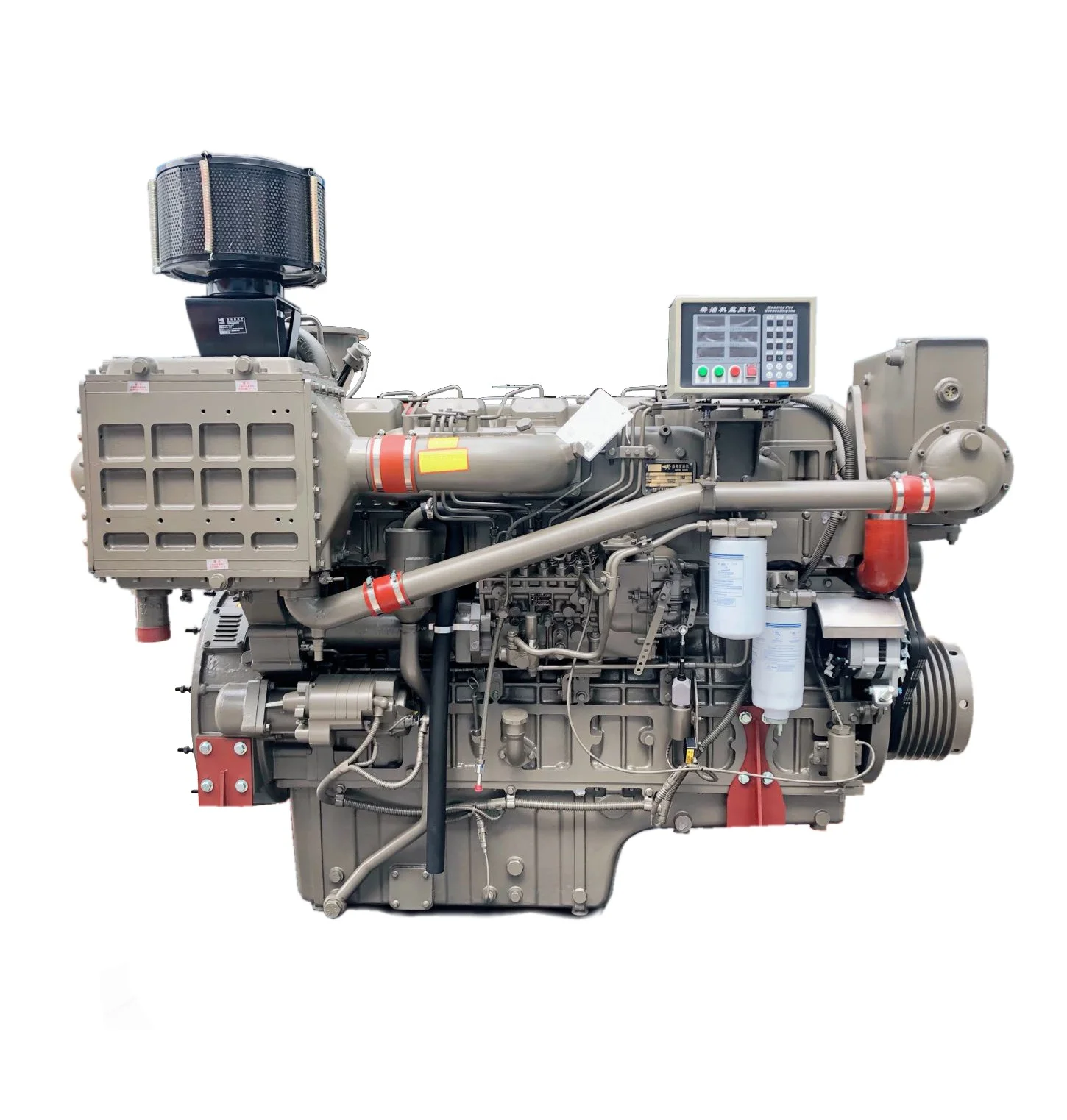 Yuchai YC6T series YC6T540C 4 stroke water cooled inboard marine diesel engine
