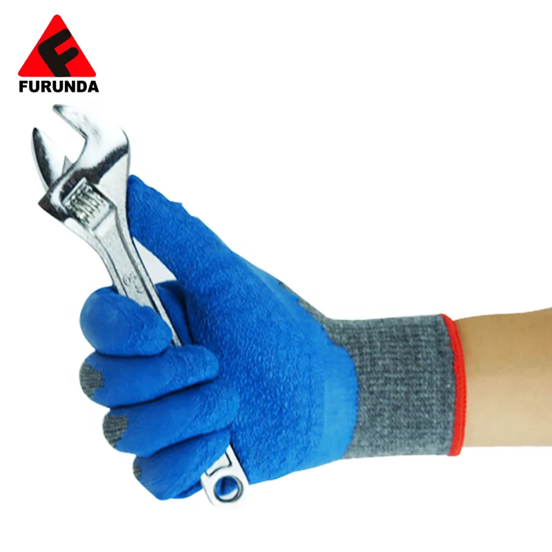 Industrial Construction Latex Coated Garden Safety Work Gloves Hand Glove