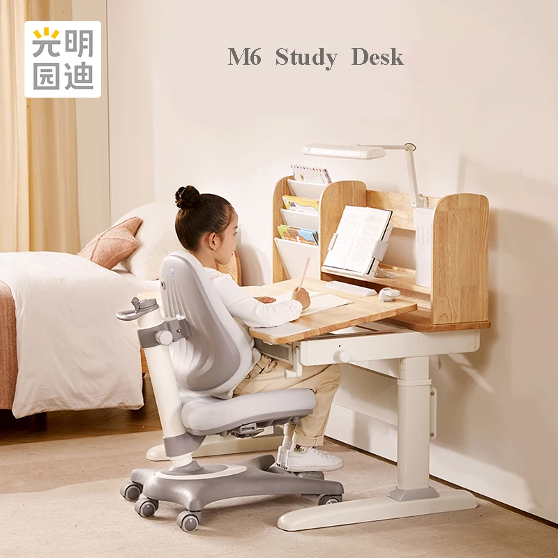New Model and Design M6 Adjustable Ergonomic 3-18 Years Old Reading Table Kids Study Desk Table and Chair Kids Desk for Children