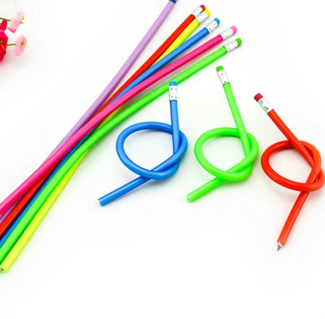 High Quality Custom Printed Promotional Soft Pencil With Eraser toppers Writing Gift cheap pencils