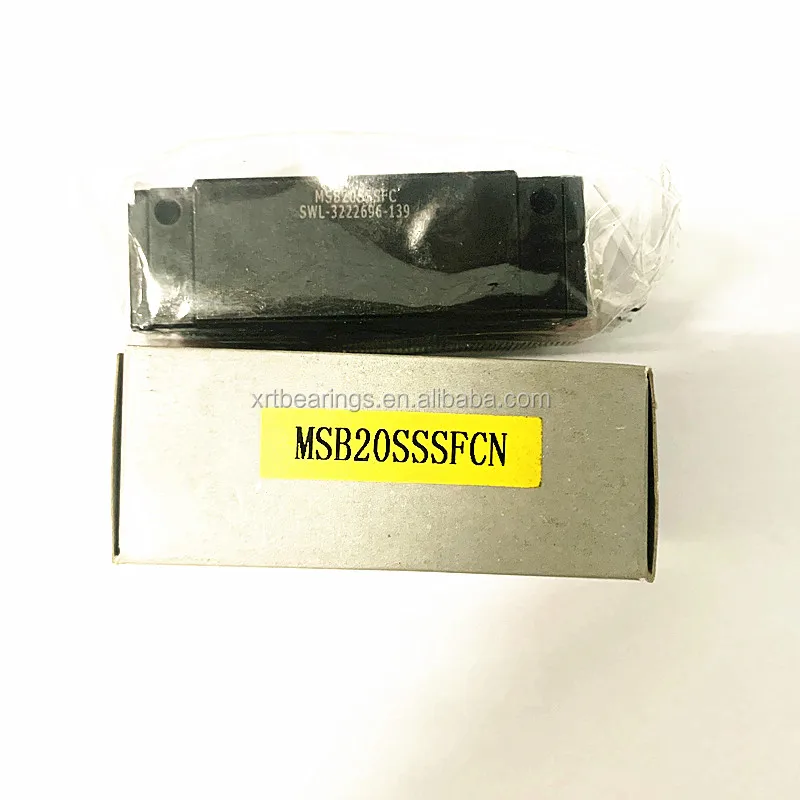 Линейная рельсовая каретка API MSB20S MSB20SSSFCN подшипник скользящей направляющей