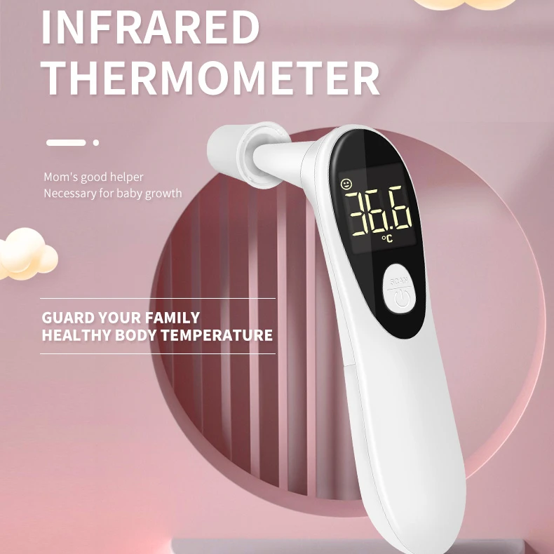 Easy scan ifever fever temperature medical infrared digital forehead ear thermometer for baby