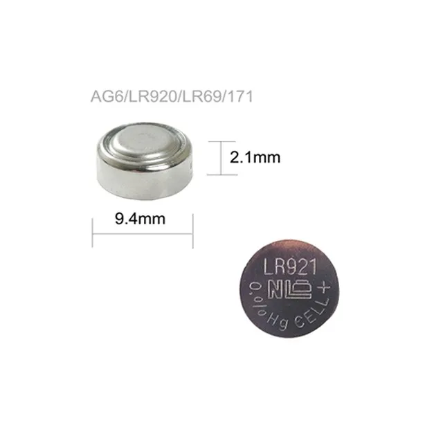 Watch batteries sr920sw sr920 371 ag1 ag3 ag6 ag10 1.5v pkcell 1.5v  button coin cell battery sr621sw watch battery