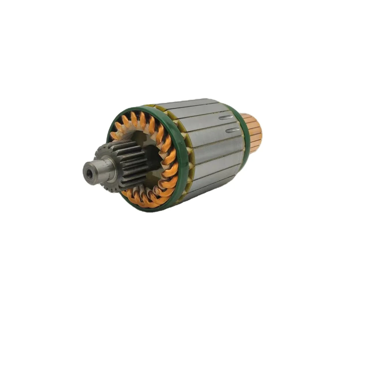 customizable rotor stator rotor stator and rotor riveting