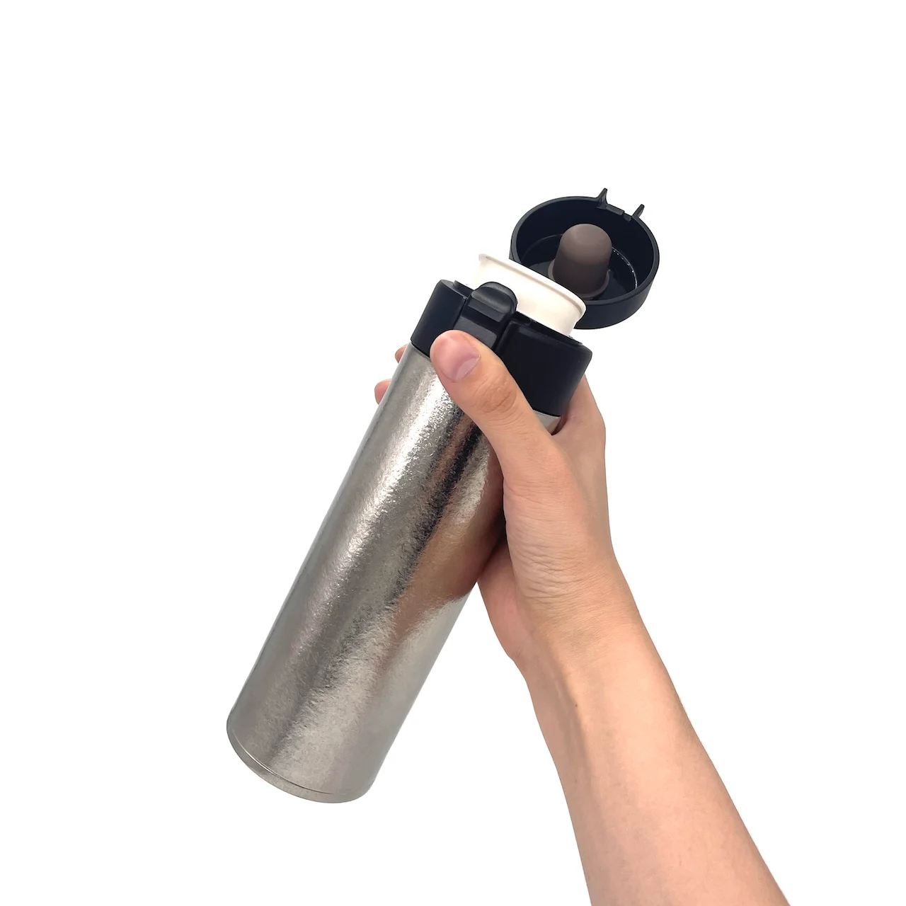 Titanium double wall insulated bottle 480ml pure titanium bottle super lightweight TI bottle mothers day gifts