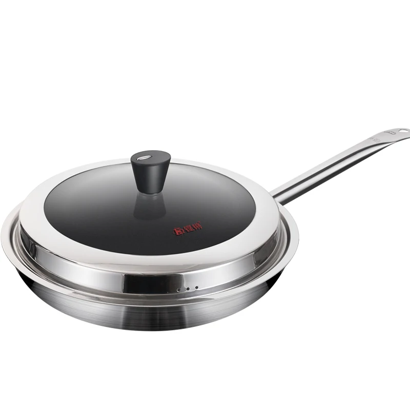 KENGQ Best-Selling Cookware Cooking Omelette Steak Protein Gas And Induction Cooker Non-Stick Aluminium Alloy Frying Pan