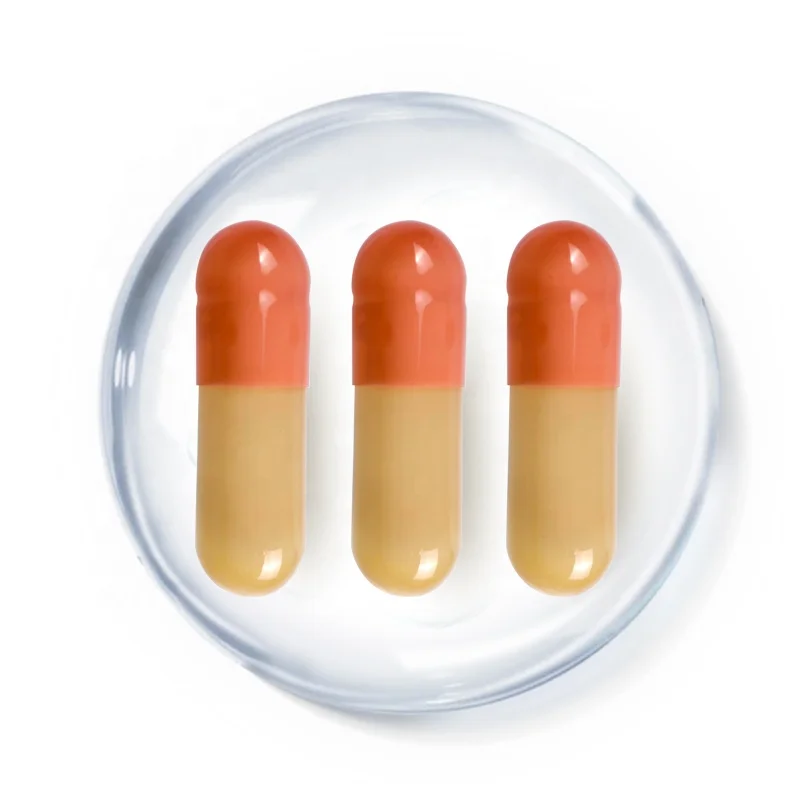 blue white pharmaceutical size 0 empty gelatin capsules royal gold hard capsules