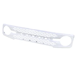 Atubeix White Front Bumper Grille Center Grille Fit for 2022 F-ord Bronco Raptor Car Accessories