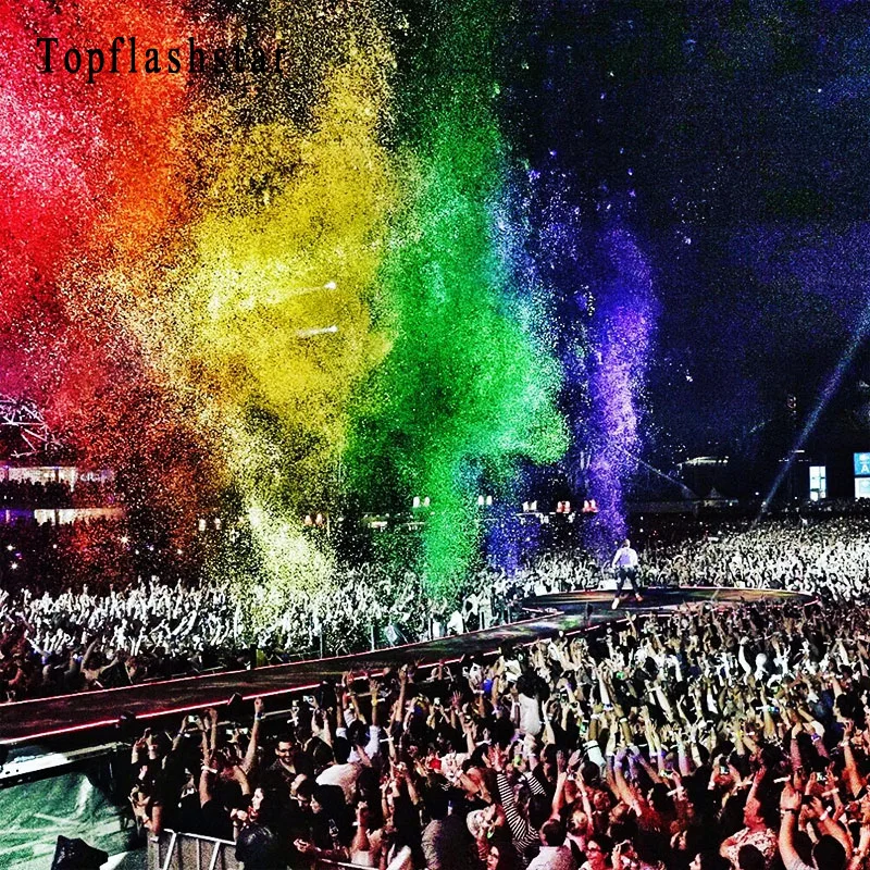 Большая Радужная машина для производства бумаги CO2 Blaster Confetti 15 м высота распыления