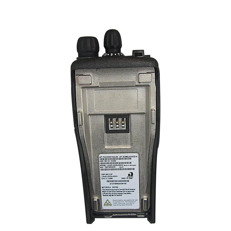 UHF VHF walkie talkie DEP450 Ручной цифровой домофон двухсторонняя