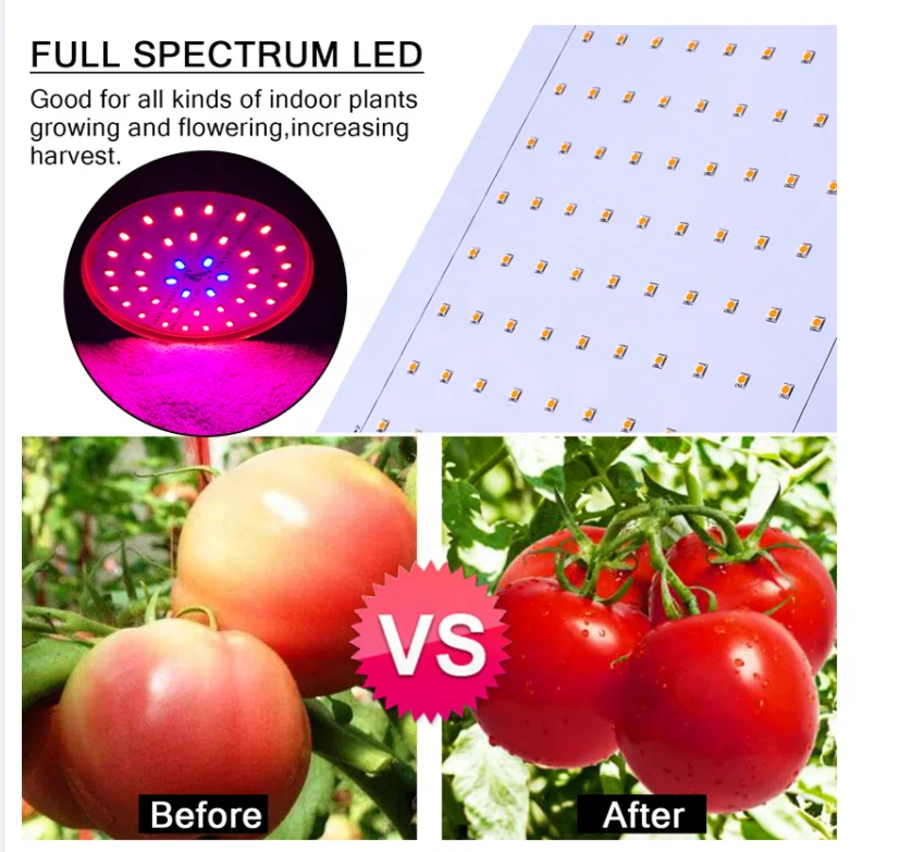 IP65 Full Spectrum Growing Hydroponic For Indoor Plants Lamp bar Cbd Waterproof Growth Bulb Ufo Quantum Induction Led Grow Light