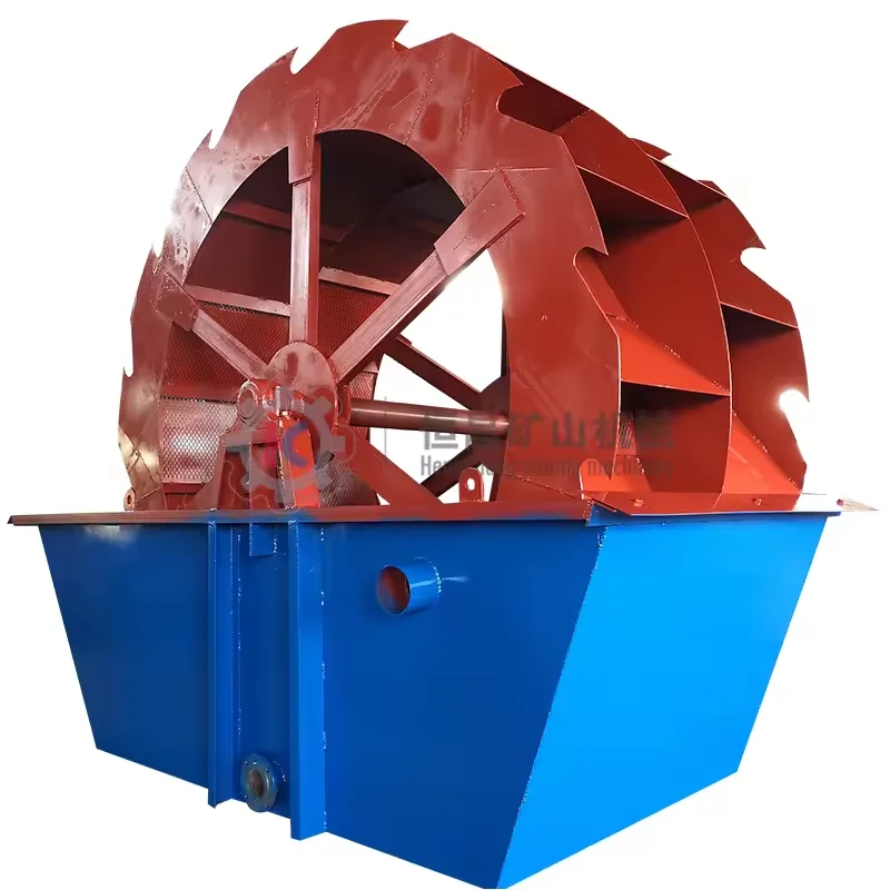 Large Scale Mining Wheel Bucket Sand Washing Machine Tungsten Sea Sand Quartz Sand Filtration Cleaning Desliming Equipment