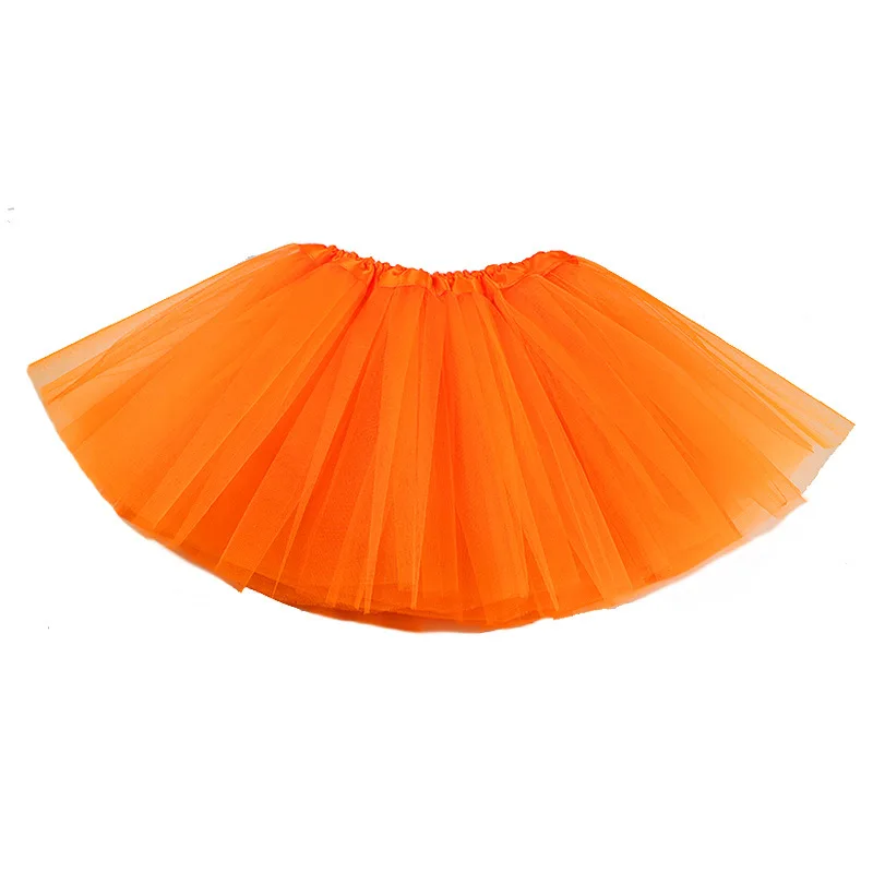 Ready To Ship Kids Tutus 15 Colors Ballet Tutu Skirt 3 Layered Tulle Little Girls Tutu Skirt