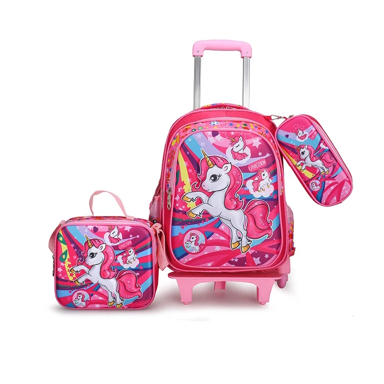 2023 New Adorable Kids School Backpack Student Bag High Quality Nylon Waterproof Book Pack For Boys Girls