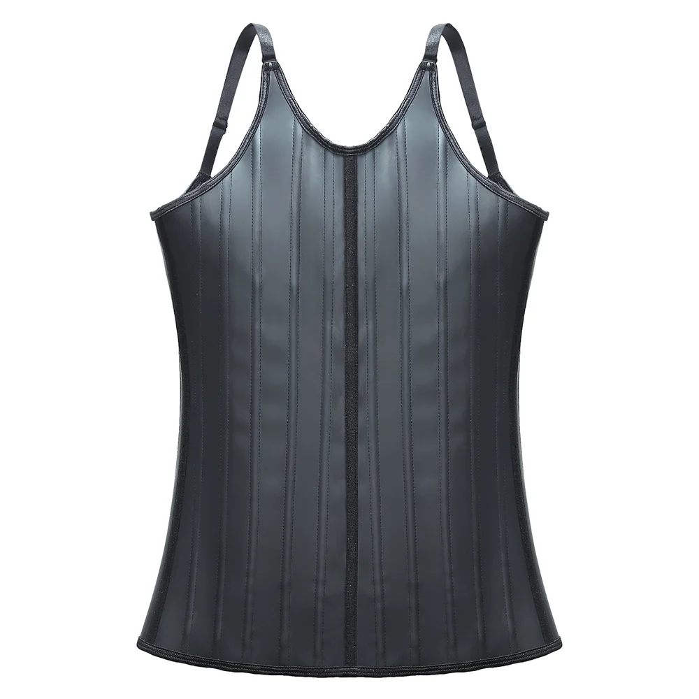 Popular Hot Selling Women Leopard 25 Steel Bone Body Shaper Latex Shapewear Corset With Zipper