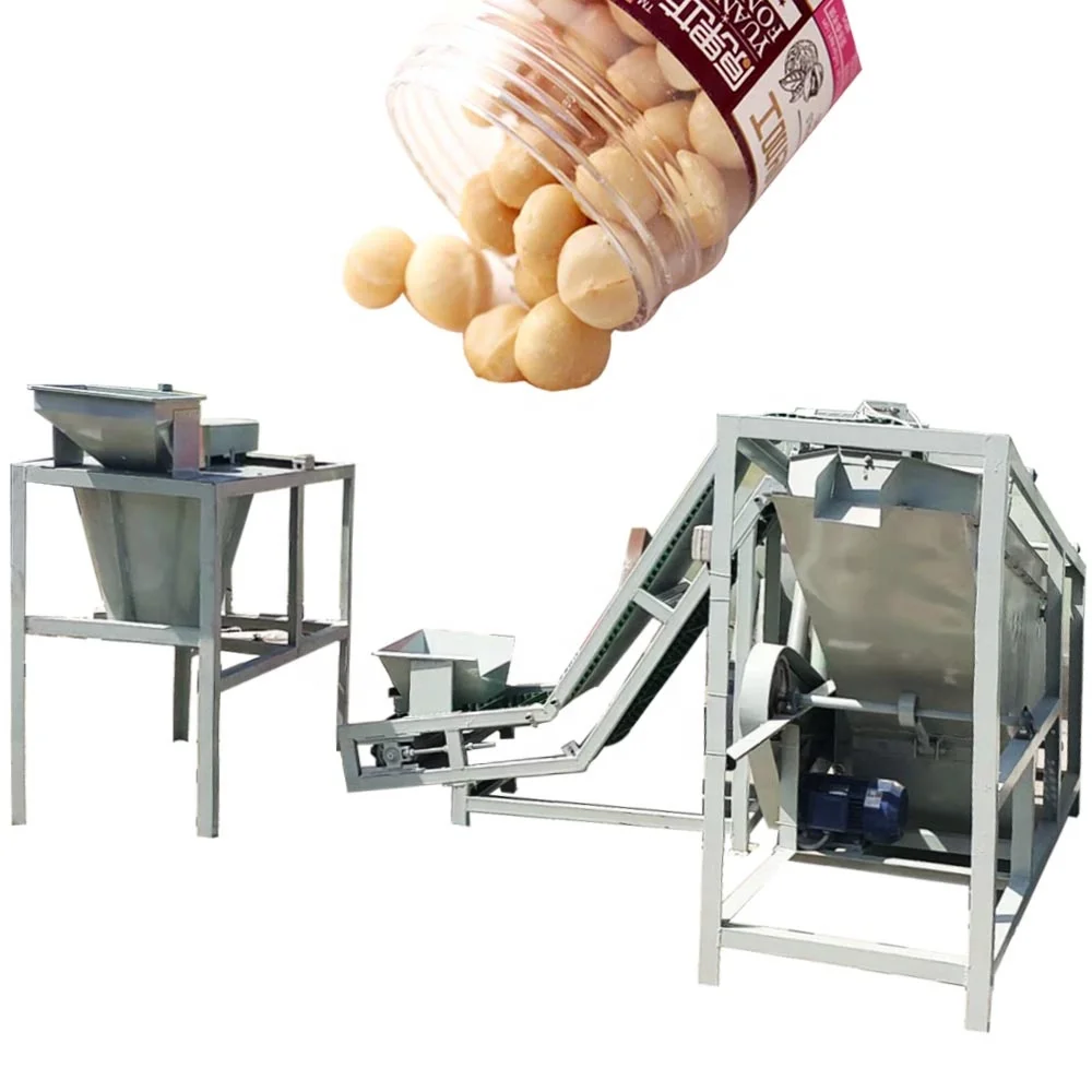 Macadamia Nut Cracker Shelling Peeling Machine