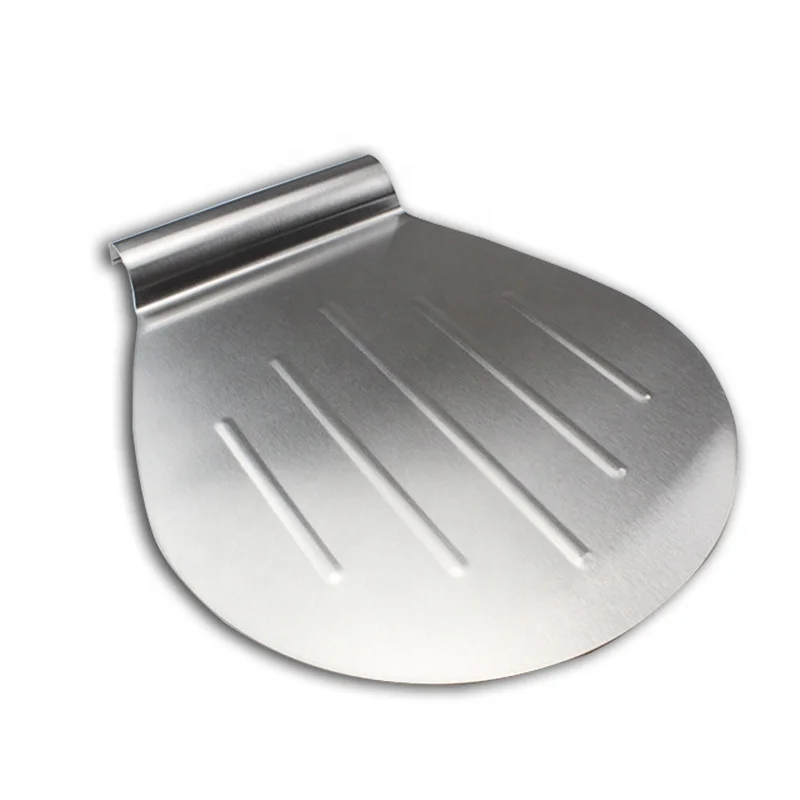 Металлическая лопатка для пиццы из нержавеющей стали