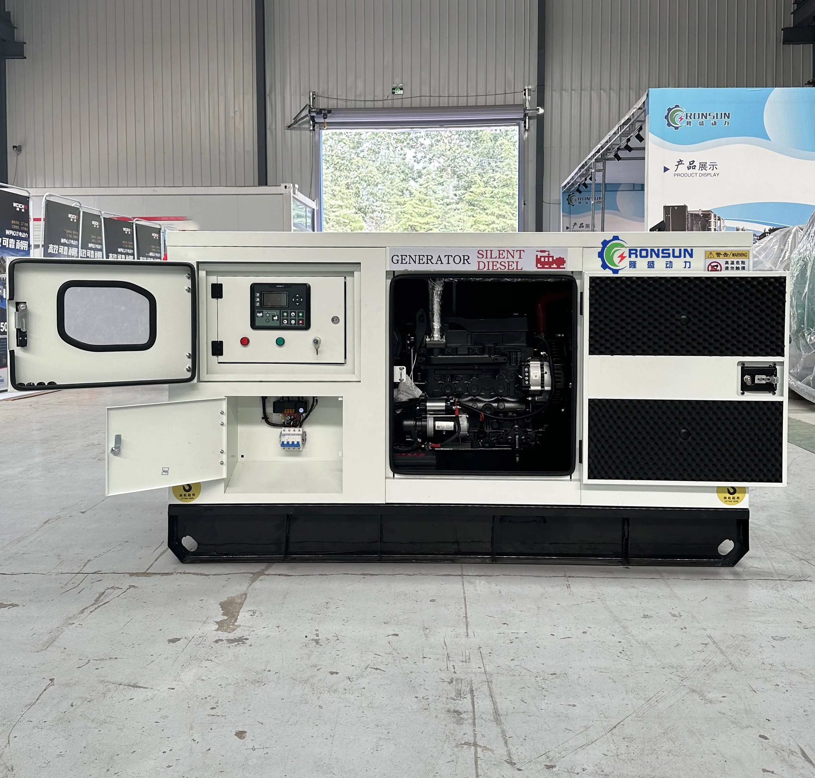 Factory direct sale 16kW/20kVA diesel generator set single 3 phase power inverter free energy silent diesel generator