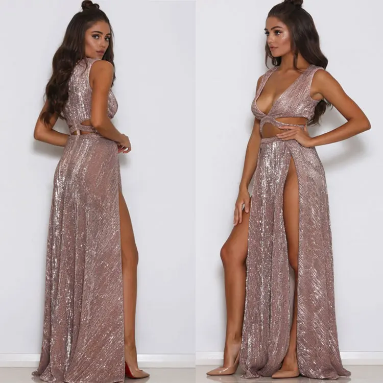 Hot Sexy Ladies Gowns  Bandage Long Woman Dress Robe Soiree Gala Ball Luxury Club Event Dinner Party Night Dresses For Women