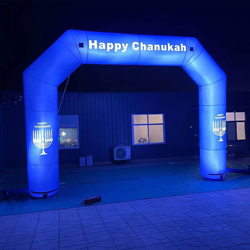 Factory Custom Inflatable Finish Line Arch  Outdoor Event Racing Inflatable Arch With Brand