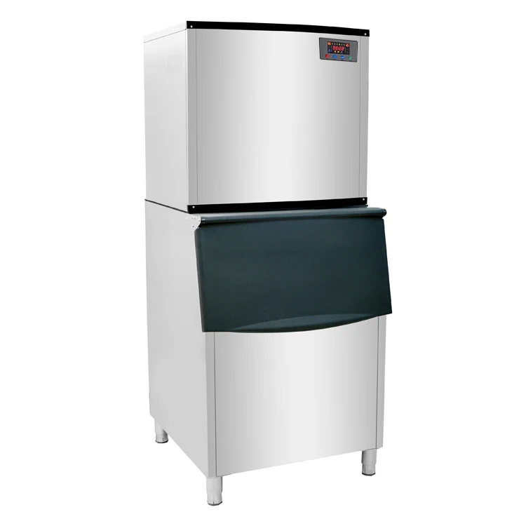 Stainless Steel commercial automatic 500kg Cube Ice Maker Machine for Restaurant