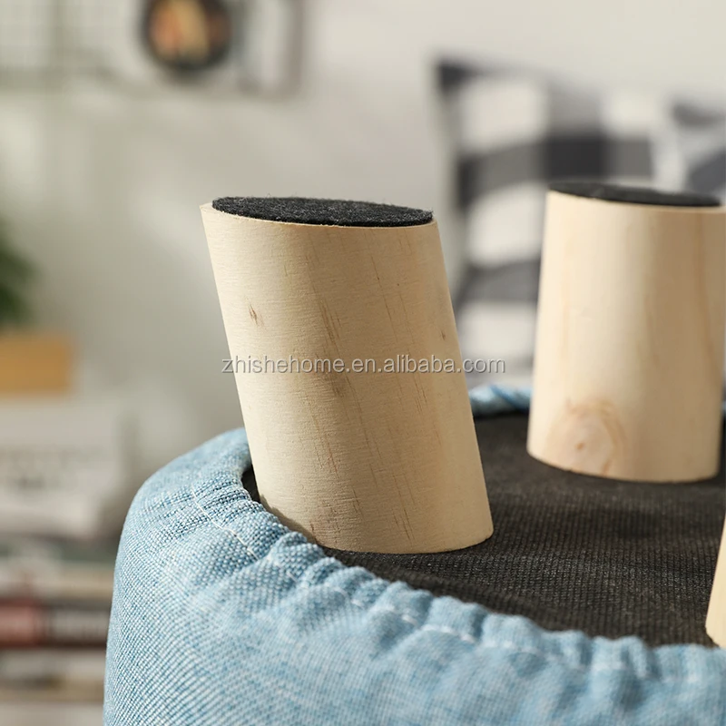 Cloth Round Animal Living Bedroom Room taboret Kids Footrest Stool Shoe Bench ottoman