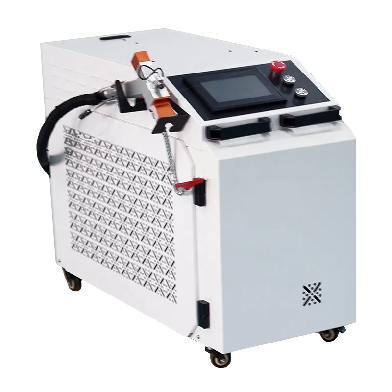 laser cleaning machine 3kw paint remove Metal Oil Grease Old Paint Dust Pulse Cleaner Rust Removal