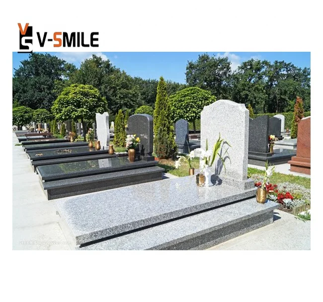 Factory Price Headstone Black White Granite Angel Girl Grave Stone Cemetery Tombstones and Monuments Gravestonetones usa monumen