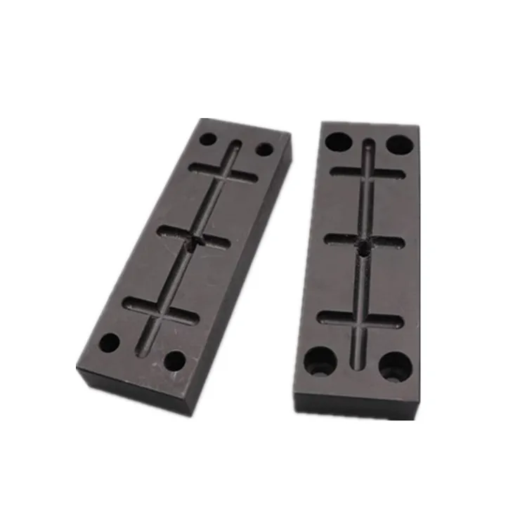 Черная пластиковая полоса PA6 нейлоновые пластиковые блоки HDPE пластина POM направляющая пластина Пластиковая направляющая скользящая полоса слайдер скользящий блок
