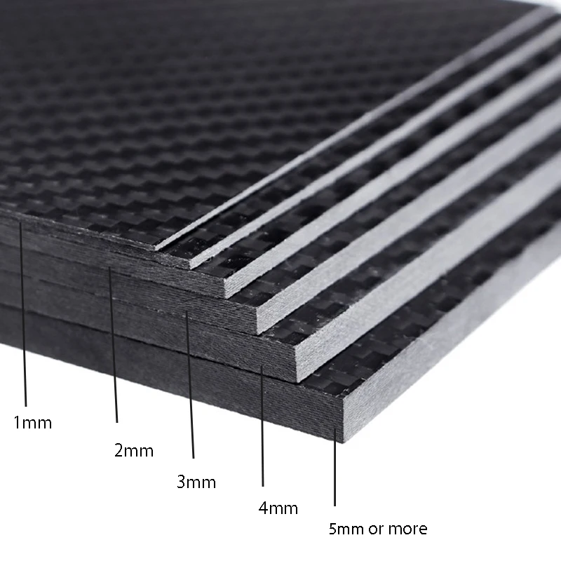 Custom cnc Super light Durable Carbon fiber foam plate/board/ sheet
