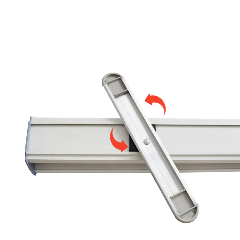 Small Base Plastic Roll up Banner Display Stand