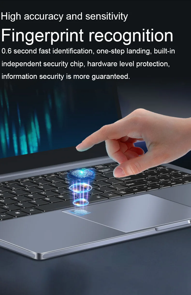 15.6 Inch Business Office i7 10th Gen  Laptops With Backlit Keyboard