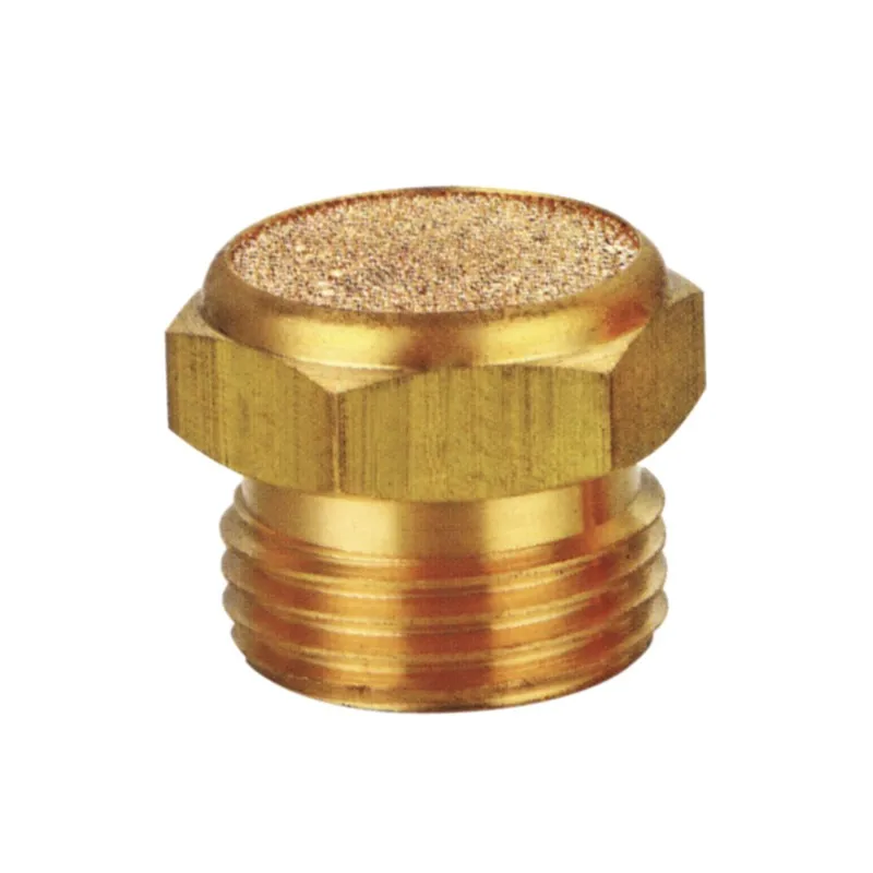 Copper Muffler Pneumatic Media Gas Control