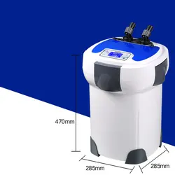 Sunsun HW Series Frequency Outside Aquarium Filter Ultra-Quiet External Aquarium Filter for Large Fish Tanks and Aquariums