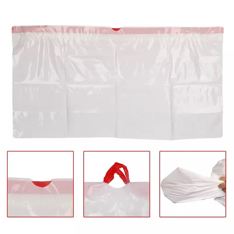 Biodegradable Cat Litter Tray Liners Durable Drawstring Cat Waste Litter Bags Pet Cat Litter Tray Liner