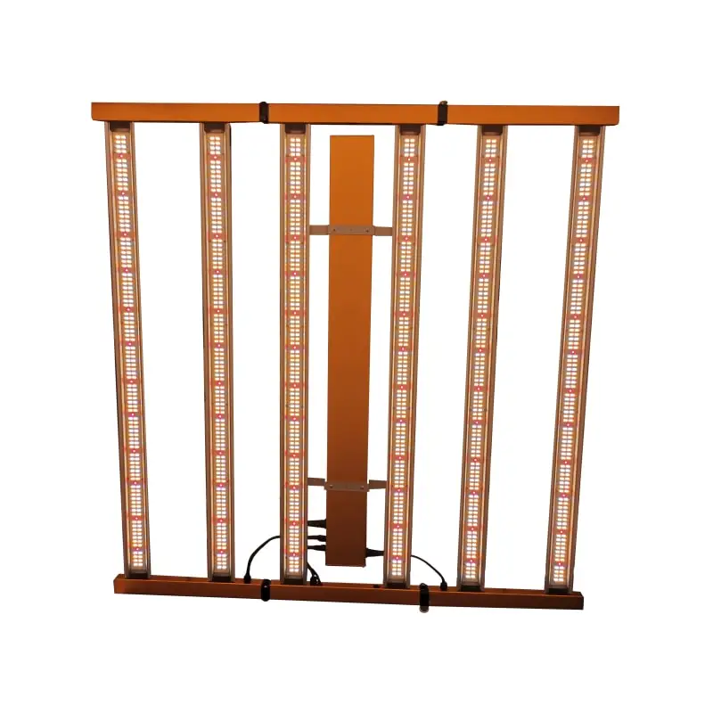 2022 Wholesale 281F Foldable 640W Dimmable Full Spectrum 5*5ft 6 Bars LED Grow Light Plant Grow Lamp for Medical Plants