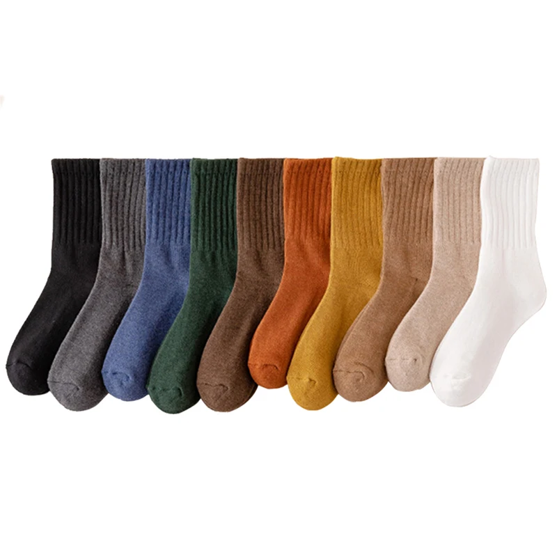 Носки мужские из чистого хлопка, Спортивные Компрессионные короткие носки для футбола, с подогревом, утепленные, с сублимационной печатью, под заказ