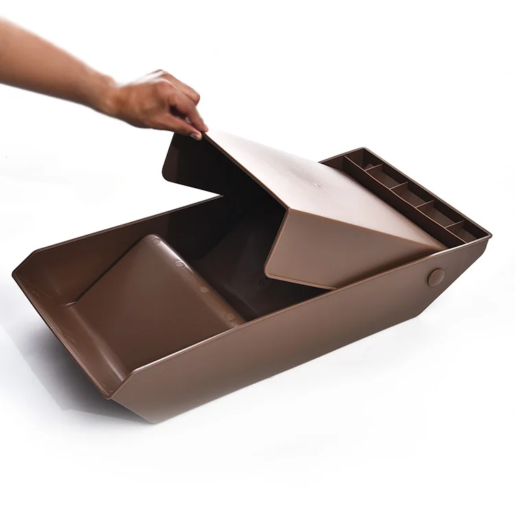 Bearing 45KG Plastic Foldable 3-Tep Comfort Foam Pet Dog Step Stairs For Beds