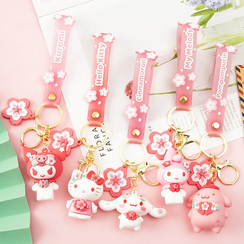 new product doll keychain key chain soft toy keychain plush rhinestone key chain accessories