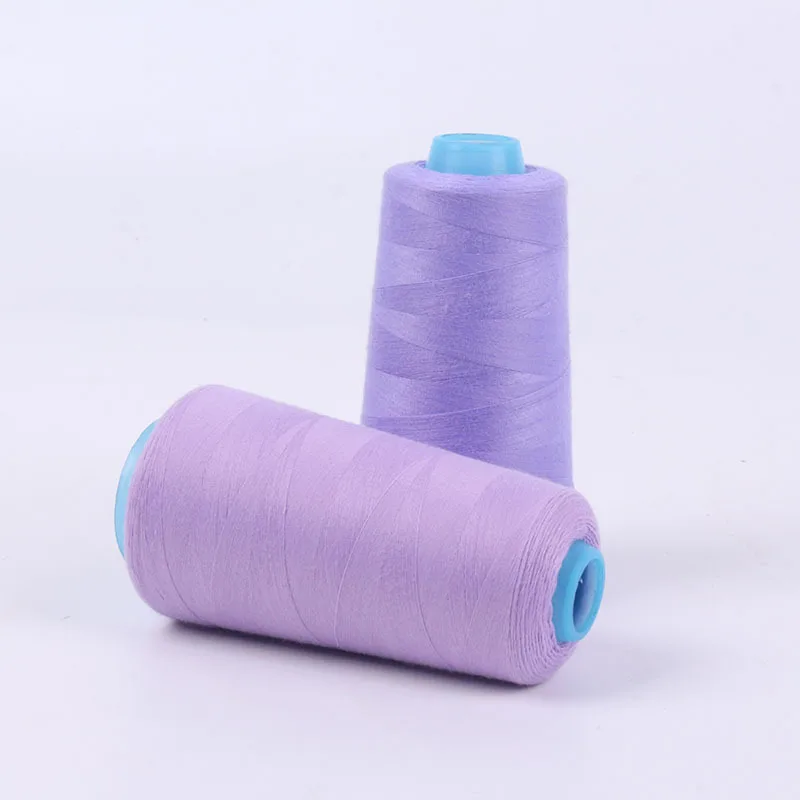 Factory direct sales cheap 3000 yards high-speed 402 polyester sewing thread for sewing garment